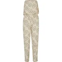 Urban Classics Jumpsuit beige / svart