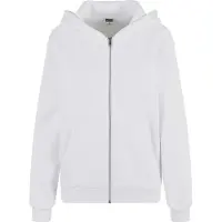 Urban Classics Fluffy Sweatshirt Med Dragkedja