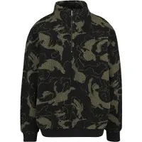 Urban Classics Pattern Fleece Oversized Jacka