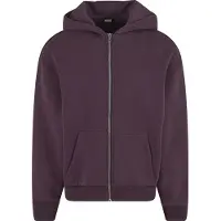 Urban Classics Fluffy Sweatshirt Med Dragkedja