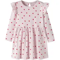 Name it Klänning - NmfBheart - Vagga Rosa - - 2 år (92) - Klänning