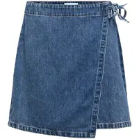 Object Rosie Denim Kort Kjol