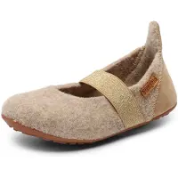 Bisgaard Ballerina Inneskor - Ull - Balett - Nougat - - 35 - Innerskor