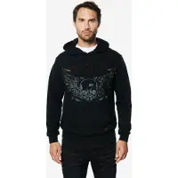 KOROSHI Sweatshirt grå / orange / svart