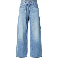 Levi's för kvinnor. A8701-0041 Jeans Xl Lightweight Straight Cut Blå (27/31), Casual, Bomull, Denim