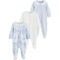 Next Pyjamas pastellblå / vit