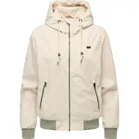 Ragwear Plus Funktionsjacka 'Nuggeta' ecru / khaki