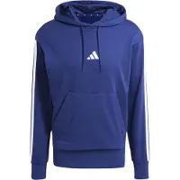 Adidas Essentials 3 Stripes French Terry Huvtröja