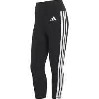 Adidas Sportbyxa 'Optime Essentials' svart / vit