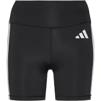 Adidas Sportbyxa 'OPT Ess' svart / vit