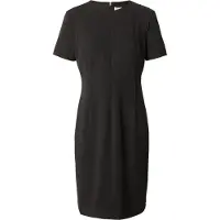 Calvin Klein Stretch Crepe Short Sleeve Dress