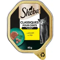 Sheba Classics paté med lax våtfoder katt (bägare 85 g)