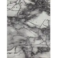 Nordstrand Matta - 120x170 cm - Grå med mönster - Craft -