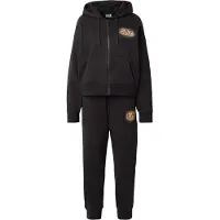 EA7 för kvinnor. 7W000942_AF12473 Träningsoverall Visibility svart (L), Casual, Deportivo, Multisport, Polyester, Lång ärm