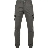 Urban Classics Glencheck Cargobyxor