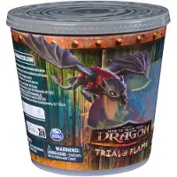 Spin Master Leksaksfigurer - 25 st. - Hink m. Drakar - - One Size - Leksaksfigur