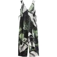 Next Jumpsuit grön / svart / vit