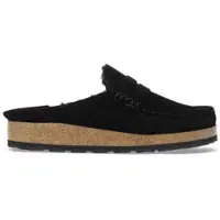 Birkenstock för män. 1028110 Zuecos Naples Shearling (Vanlig passform) svart (44), Karta, Före, Ingen, Casual