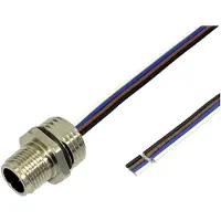 Bkl Electronic 2703002 Sensor/aktuator-stiftkontakt M12 0.5 m Antal poler (RJ): 4,5 1 st