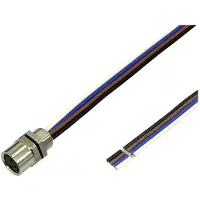 Bkl Electronic 2701006 Sensor/aktuator-dosa för inbyggnad M8 0.2 m Antal poler (RJ): 3 1 st