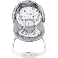 Vevor Babygunga, Babygunga för spädbarn med 3 hastigheter och 3 sittpositioner, IMD-pekskärm, fjärrkontroll, Bluetooth och 10 förinställda vaggvisor, bärbar babygunga för 0-9 månader pojkar flickor up