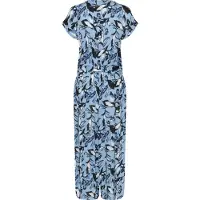 Kaffe Jumpsuit 'KAMille' ljusblå / svart / vit