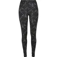 Urban Classics Leggings rökblå / svart / vit