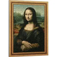 Trefl Pussel 500 bitar - Puzzelorama Mona Lisa Leonardo da Vinci 37541