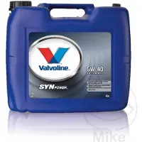 Valvoline Olja SYNpower 5W40; 20 l
