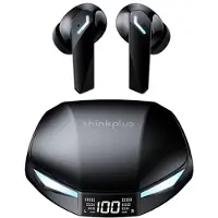 Lenovo Gm2 Pro Trådlösa Bluetooth 5.4 Hörlurar LED Digital Display Vattentäta Öronproppar Brusreducerande Gaming Headset Upgrade version svart