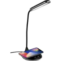 Grundig LED bordslampa 10W med trådlös laddning / skrivbordslampa / dimbar lampa med touchkontroll