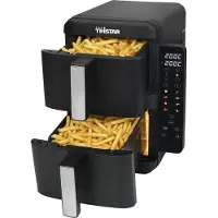 Tristar Haushaltsgeräte Tristar: Airfryer Stapel 2X4,5L FR-9074 LED Dubbel