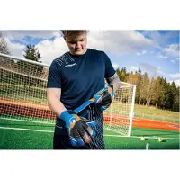 Uhlsport Målvaktshandske Soft Pro - Blå/Orange/Vit, storlek 11