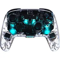 Turtle Beach TBC-8104-95, Spelplatta, Nintendo Switch, Nintendo Switch 2, Nintendo Switch Lite, Nintendo Switch OLED, Tillbaka-knapp, D-pad, Röd/Grön/Blå, Trådlös, USB