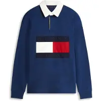 Tommy Hilfiger Flag Logo Relaxed Rugby Shirt