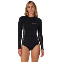 Ocean & Earth Oceana 2 Mm Långärmad Shorty Med Dragkedja Bak För Dam