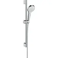 Hansgrohe Croma Select S 1-jet duschset 65 cm krom/vit