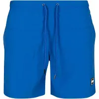 Urban Classics Badshorts kobaltblå / svart / vit