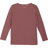 Minymo Tröja - Bambu - Rose Brown - - 6 år (116) - Tröja