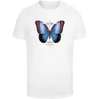 Mister tee T-shirt ' Become the Change' blandade färger / vit