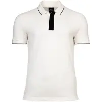 Armani Exchange för män. XM001285AF10366U0009 Idealisk polo (L), Vit, Casual, Bomull, Kort ärm