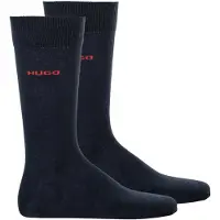 HUGO Sockor mörkblå / röd