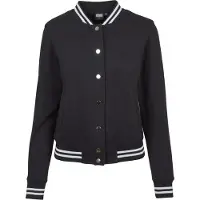 Urban Classics Sweatjacka svart