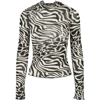 Urban Classics T-shirt kräm / mörkbrun
