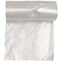 Multi Soppåsar 50 l B600xL850 mm 16my LDPE med fals kompakt transparent, 12 rl x 50 st/fp