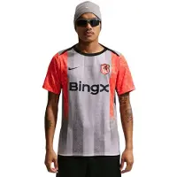 Nike Chelsea Tränings T-Shirt Dri-FIT Academy Pro Pre Match SE - Wolf Grey/Orange/Blå - , storlek Medium