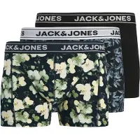 Jack & Jones Boxershorts 'JACRAY' marinblå / ljusgrön / svart