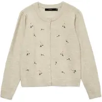 Vero Moda Kofta 'VMFiorella' beige / gul / mörkgrön / puder