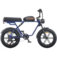 ENGWE W12 Terräng elektrisk sparkcykel, 52V 25Ah Batteri, Dubbel fjädring orange