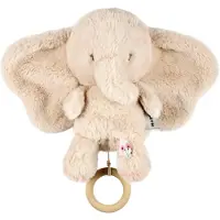 Nattou Fanfan musikalisk plyschlejon-/elefant, sand, 25 cm